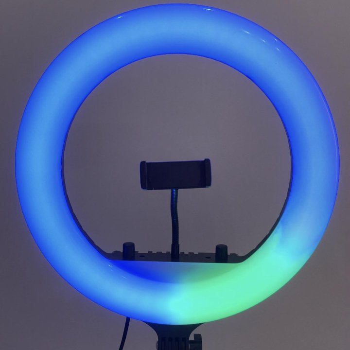 Кольцевая лампа RGB LED RL-14 (36см)