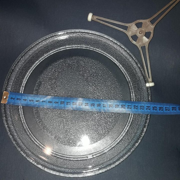 Тарелка для микроволновой печи диаметр 24см, 27см