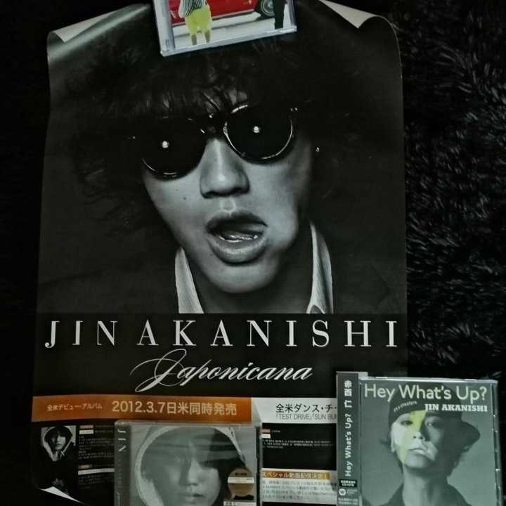 CD DVD J-pop JIN AKANISHI