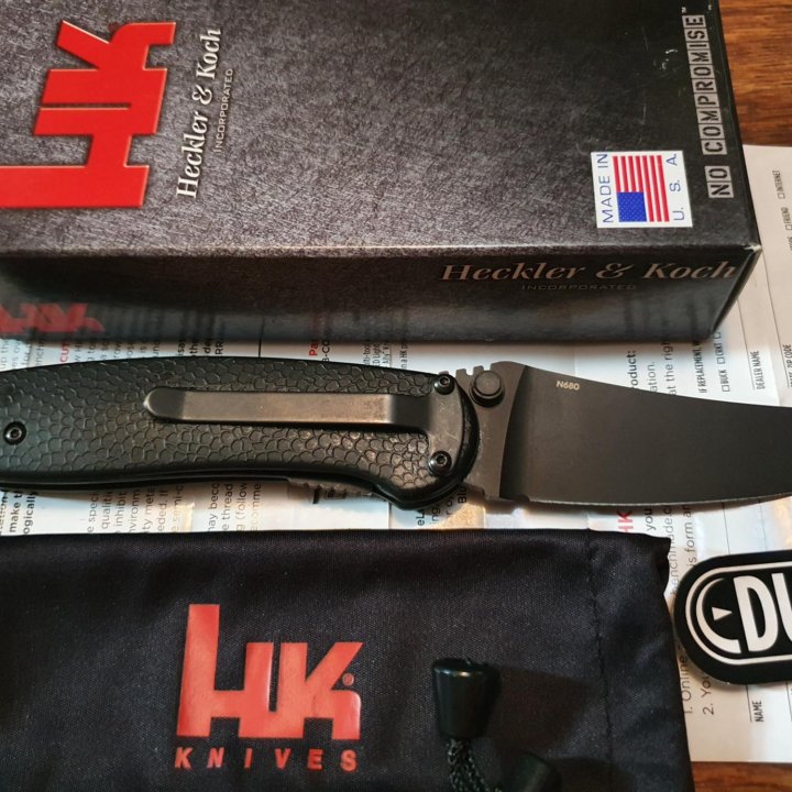 Нож Benchmade Heckler&Koch scorch 14925dual action