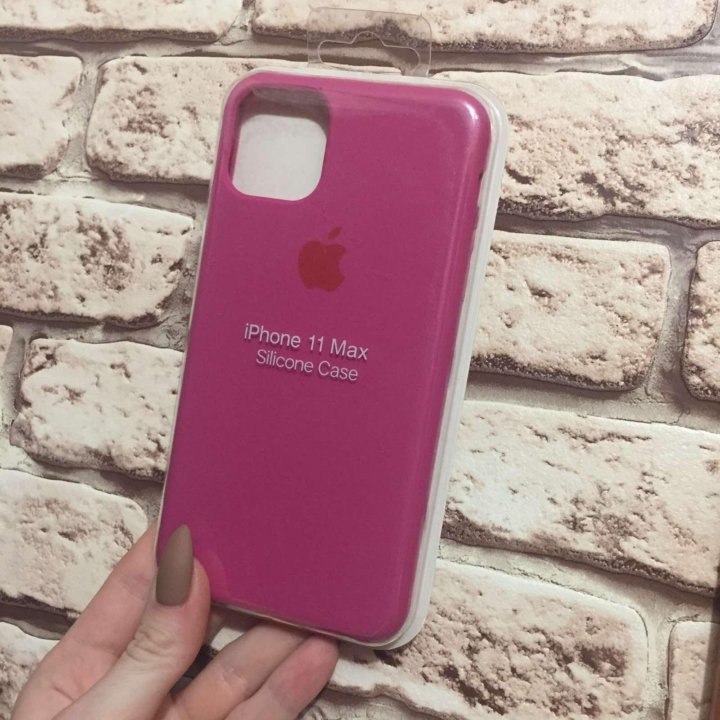 Новые силиконовые чехлы для iPhone 11 Pro Max