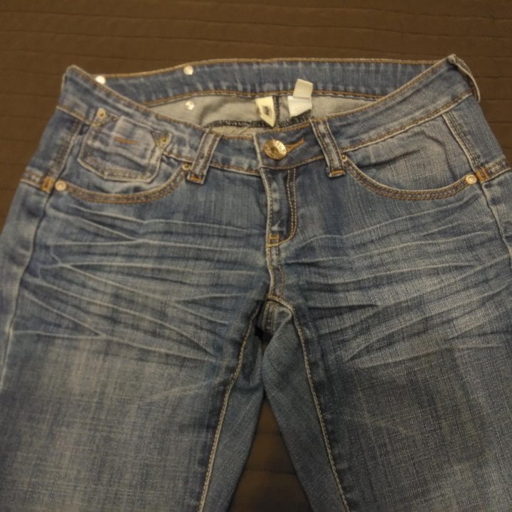 Джинсы манго клеш