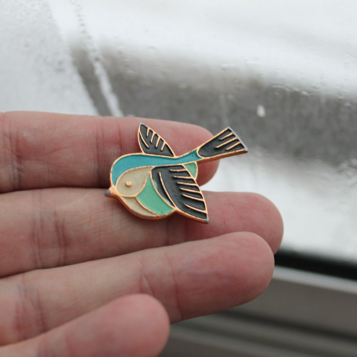 Значок синица