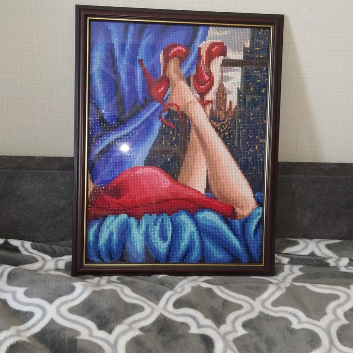 Картина стразами