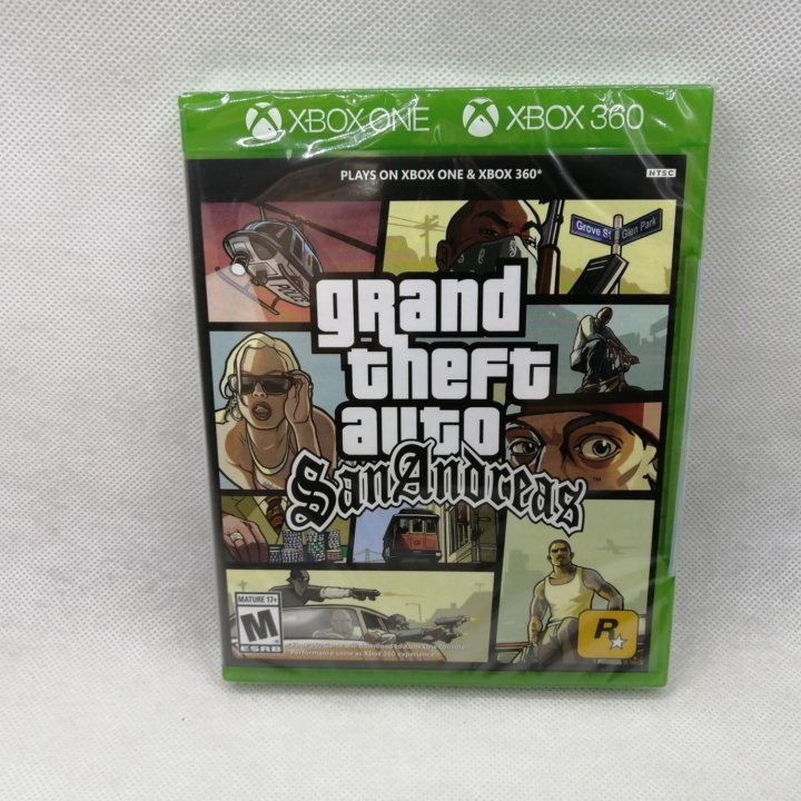 Игра Xbox Grand Theft Auto GTA San Andreas