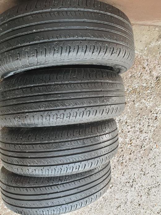 Шины летние б-у Hankook 225-60R17 4-2-1шт подбор