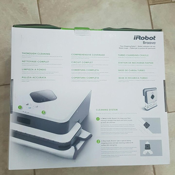 Робот пылесос iRobot Braava 390t