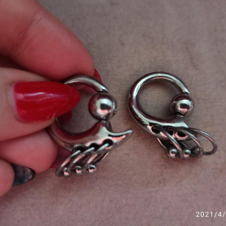 Пирсинг, серьги