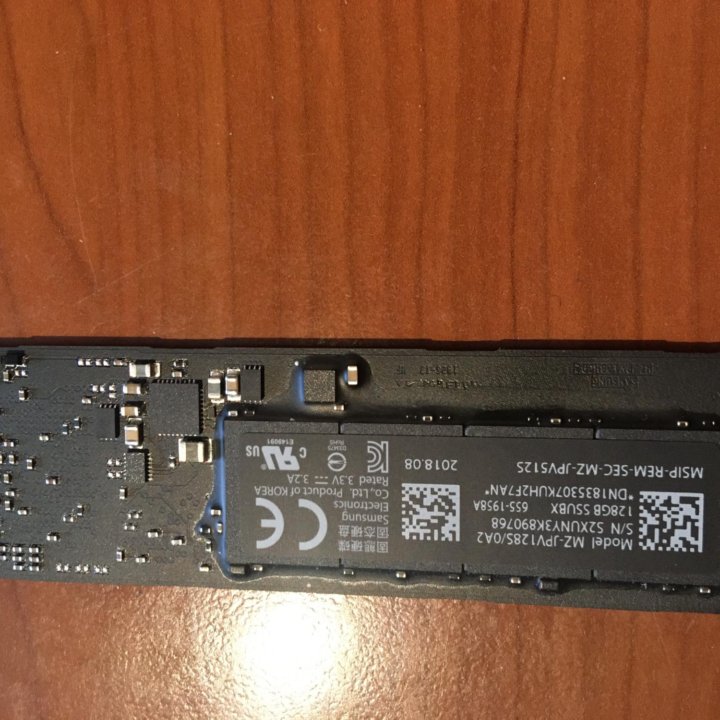 Ssd 128Gb для Macbook Air A1466