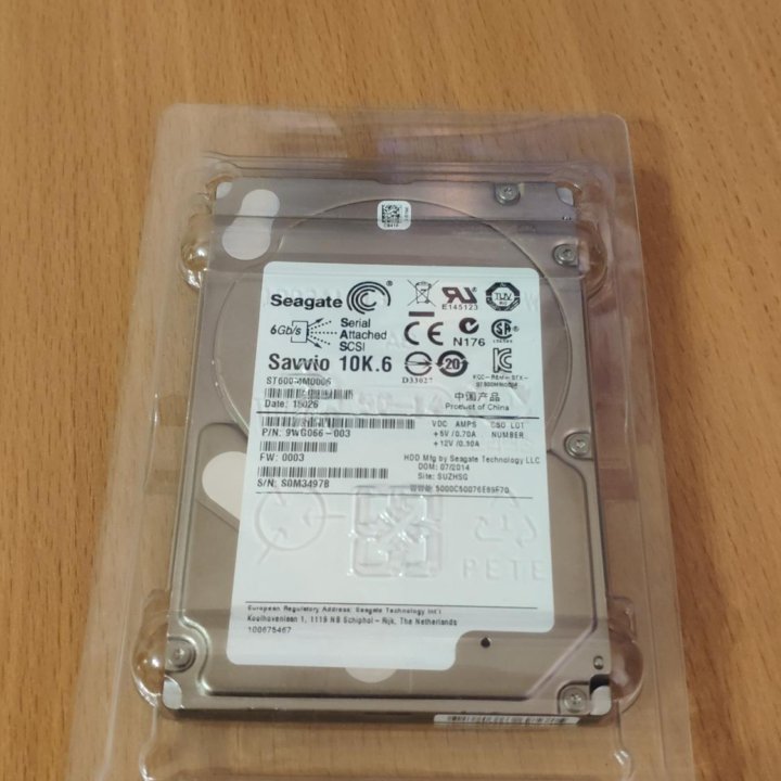 Женский диск Seagate savvio 10k.6