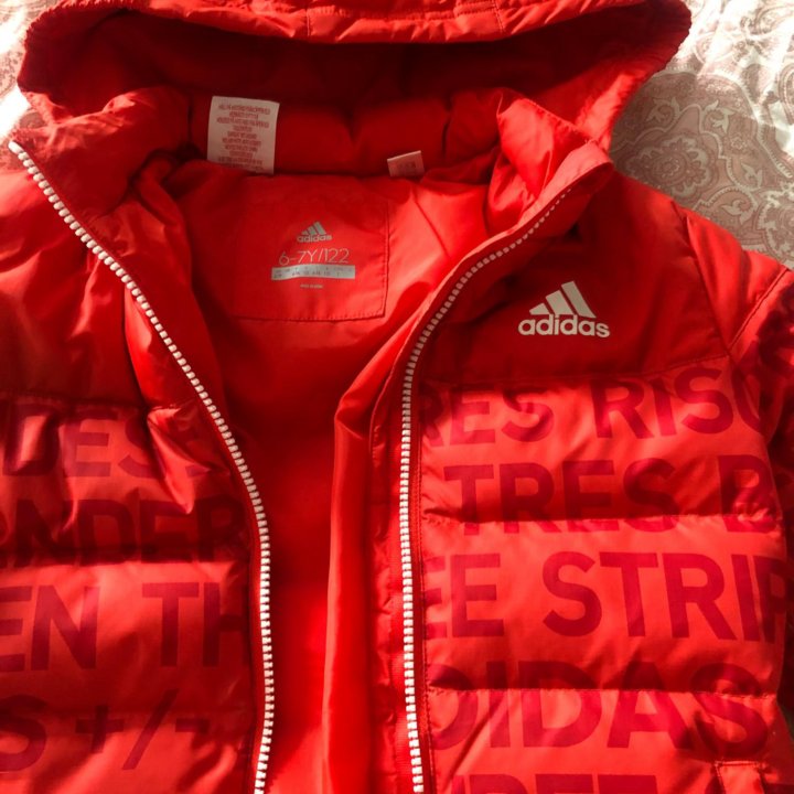 Детский пуховик Adidas