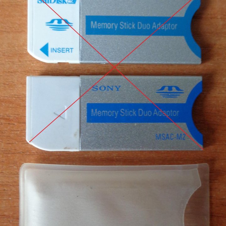 Переходники для карты памяти Sony, SanDisk