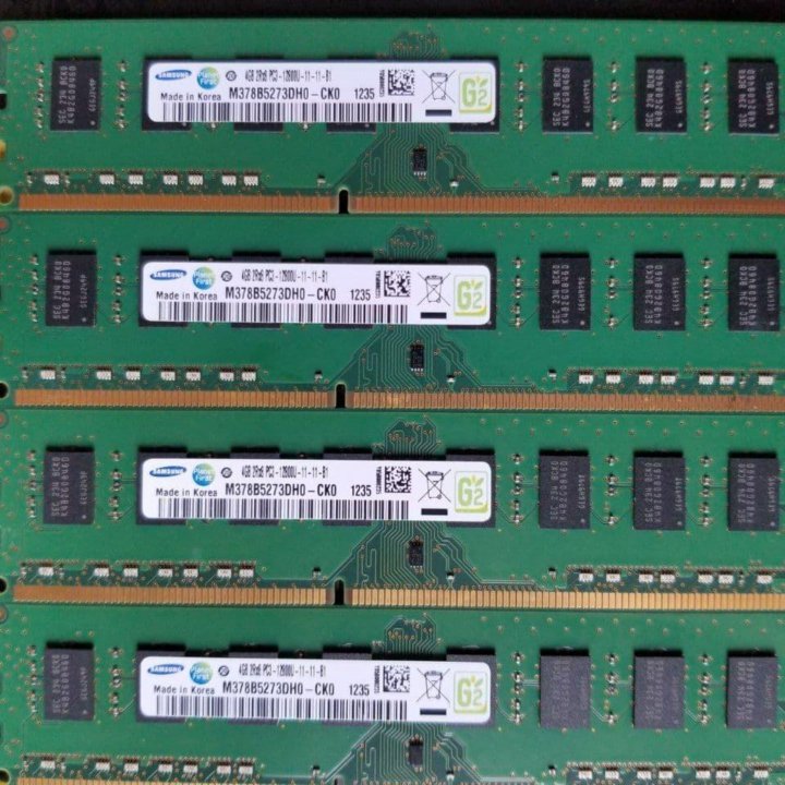 Samsung DDR3 16GB 4x4GB память для домашних пк