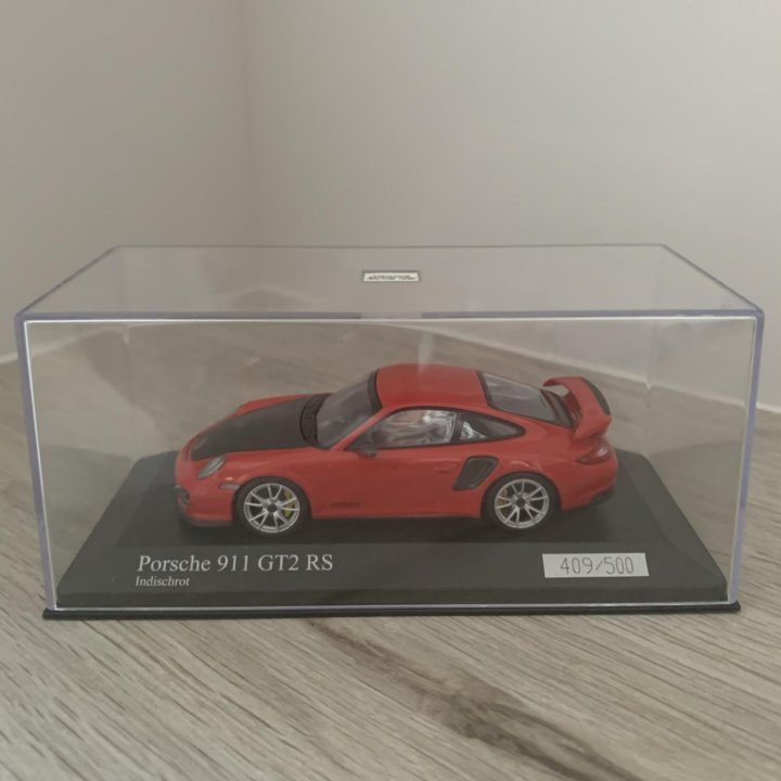 Porsche 991 (997 II) GT2 RS 2010 (масштаб 1:43)