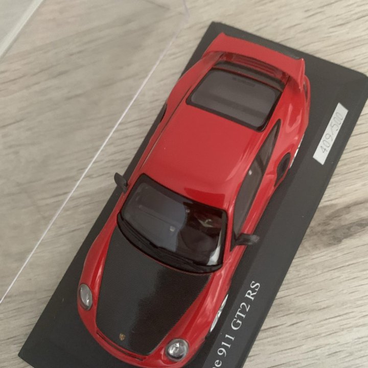 Porsche 991 (997 II) GT2 RS 2010 (масштаб 1:43)