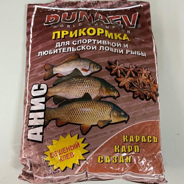 Прикормка для рыбы Dunaev Анис