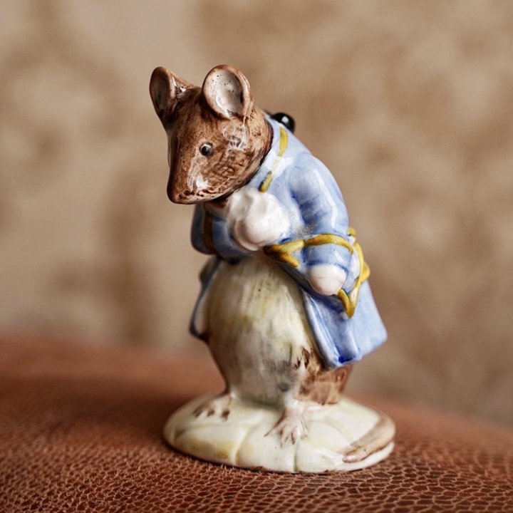 Royal Albert фигурка мышка Gentlemen Mouse, Англия