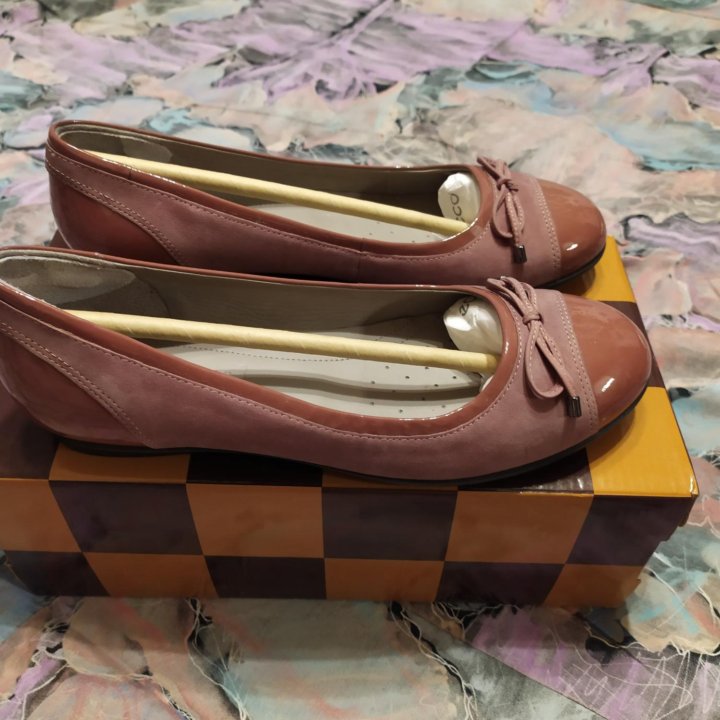 Макасины Экко новые