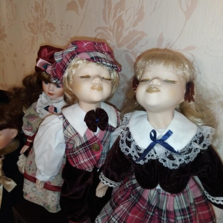 Куклы фарфоровые коллекционные remecl collection