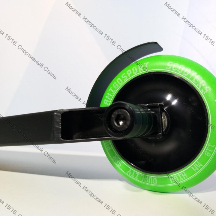 Трюковой самокат Explore Street Super Black, новый