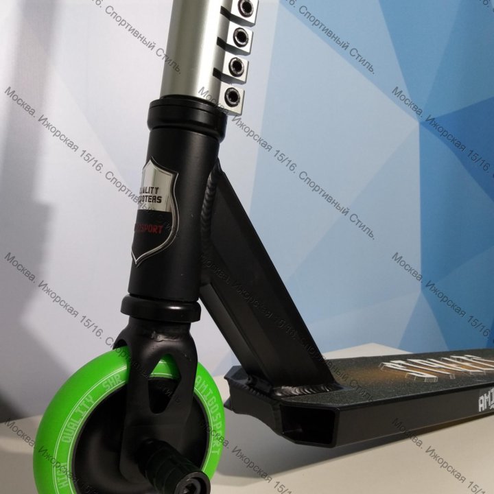 Трюковой самокат Explore Street Super Black, новый