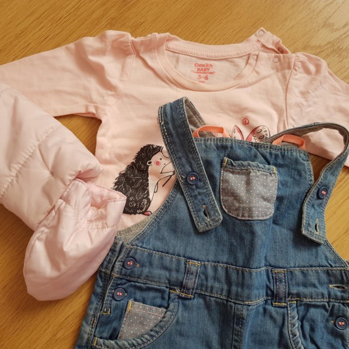 Пакет одежды для девочки 3-9мес.