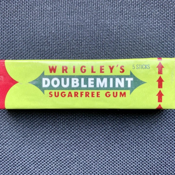 Жвачка Wrigley's Doublemint 2003 год выпуска