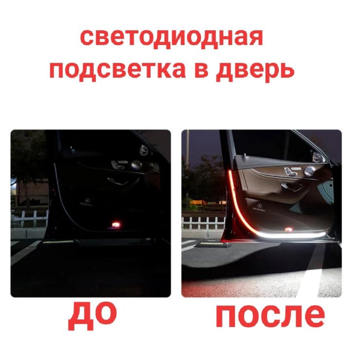 Подсветка в дверь