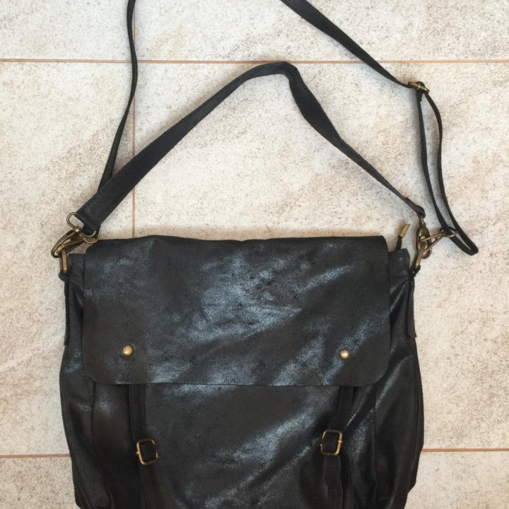 Сумка кожаная