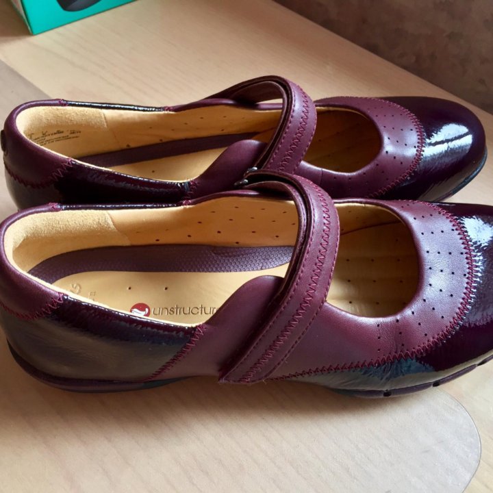 Туфли Clarks unstructured 38(UK5)