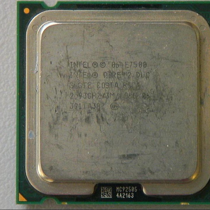 Intel Core 2 Duo e7500