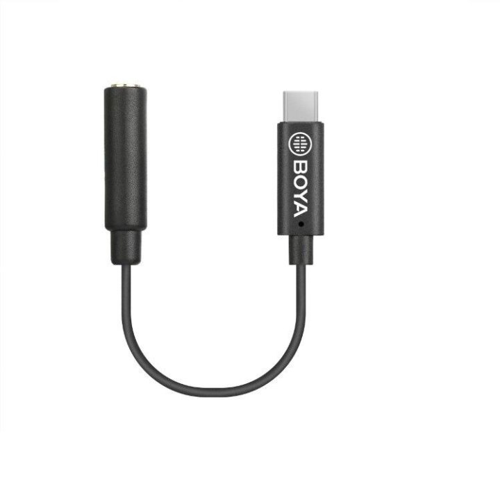 Boya BY-K4 Переходник 3,5 мм TRS на USB Type-C