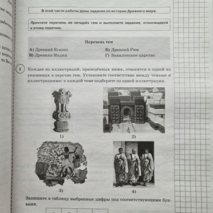 ВПР. 5 класс. История. 25 вариантов