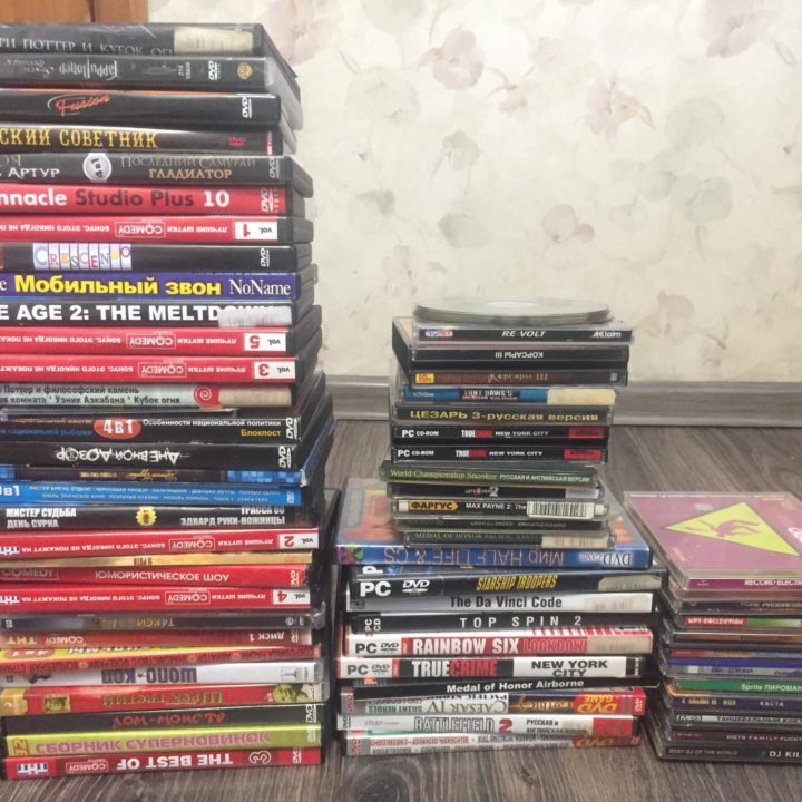 DVD фильмы+игры