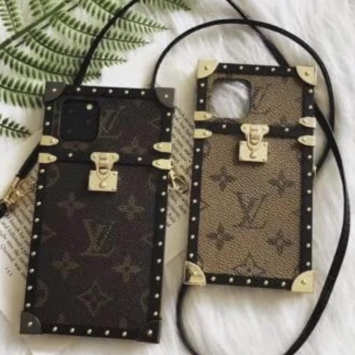 Железные чехлы Supreme Louis Vuitton для iPhone