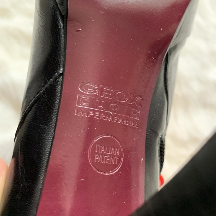 Ботильоны кожа