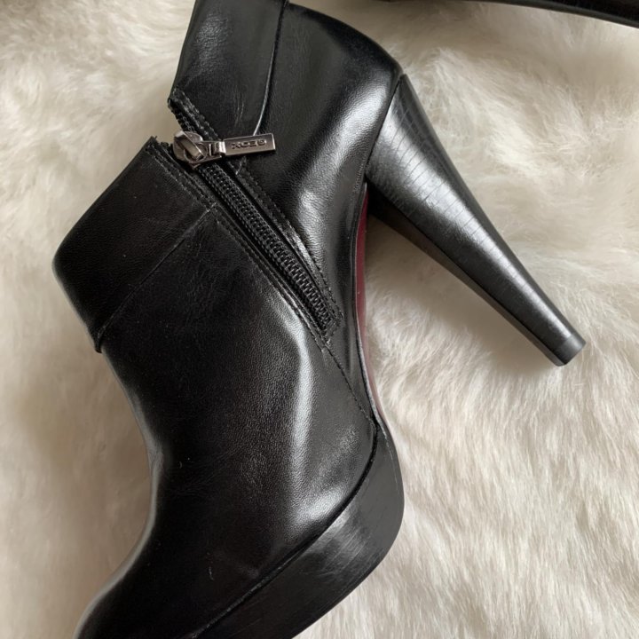 Ботильоны кожа