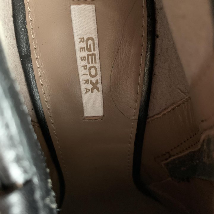 Ботильоны кожа