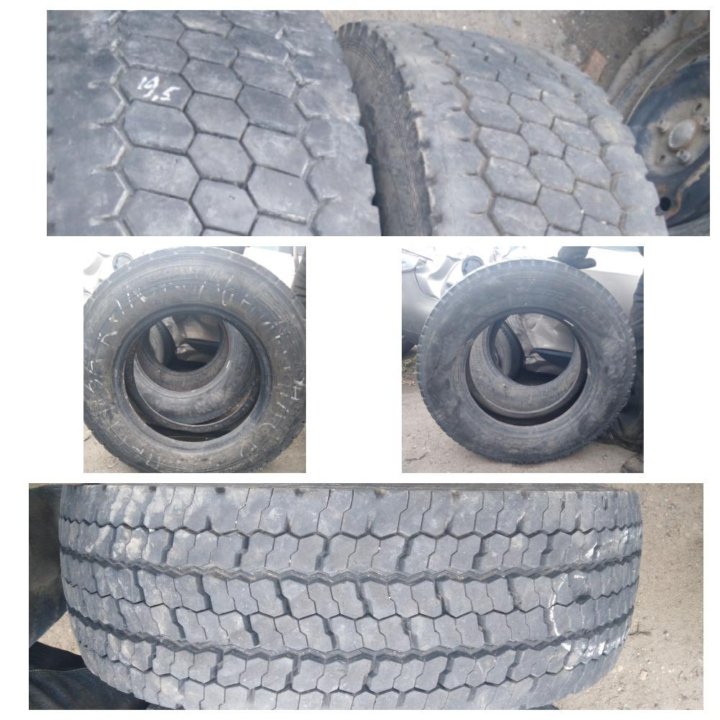 Продам шины б\у КАМА 245-70 R19.5