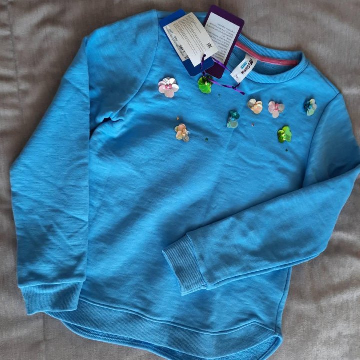 Свитшот/джемпер для девочки, р.152