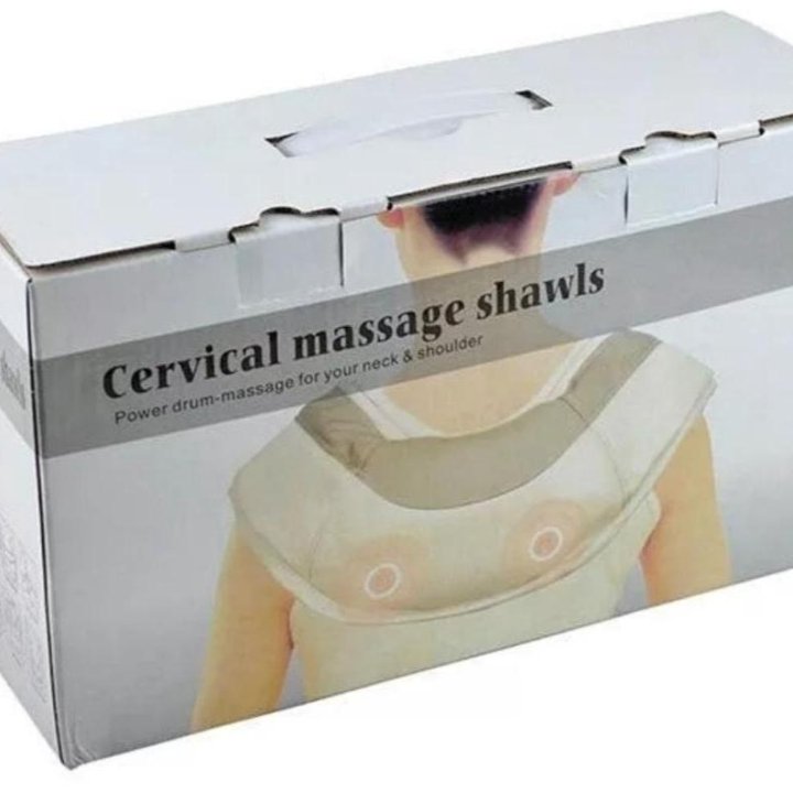 Ударный массажер для шеи и плеч Cervical Massage S