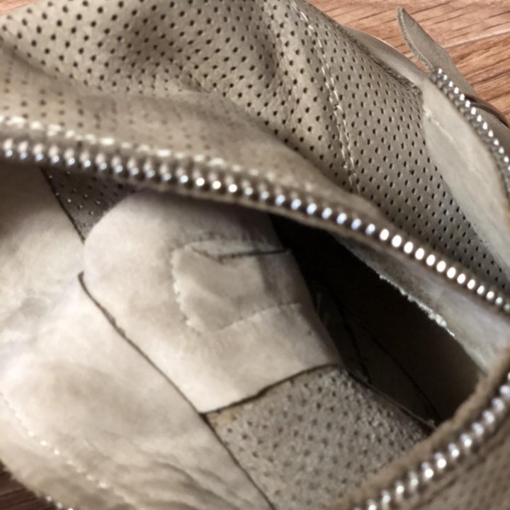 Сапоги кожаные