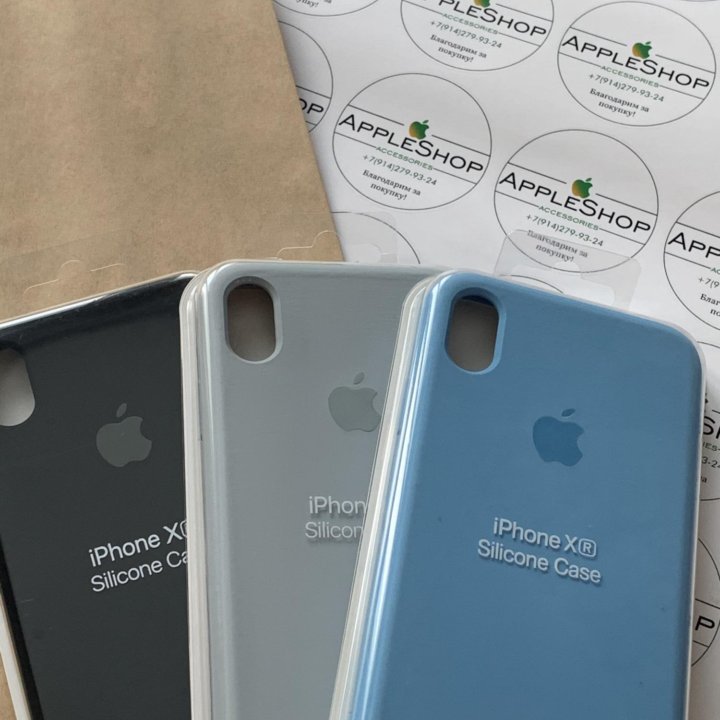 Чехол SILICONE CASE на iPhone