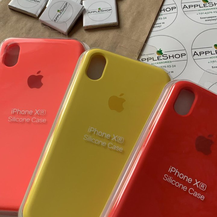 Чехол SILICONE CASE на iPhone