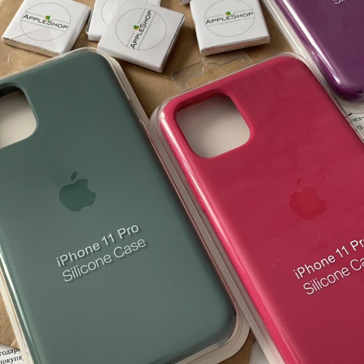 Чехол SILICONE CASE на iPhone