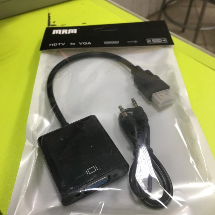 Переходник hdmi - VGA + Jack 3.5