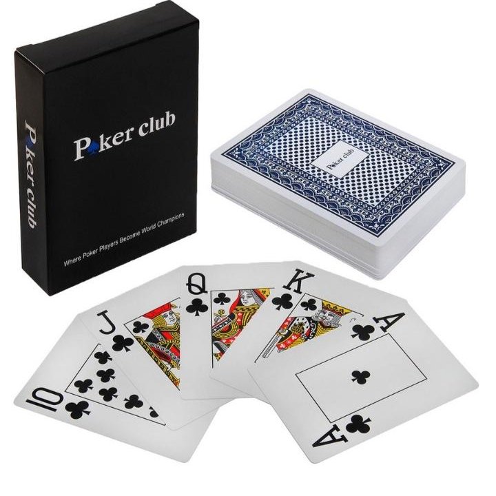 Карты покерные Poker club (100 пластик)