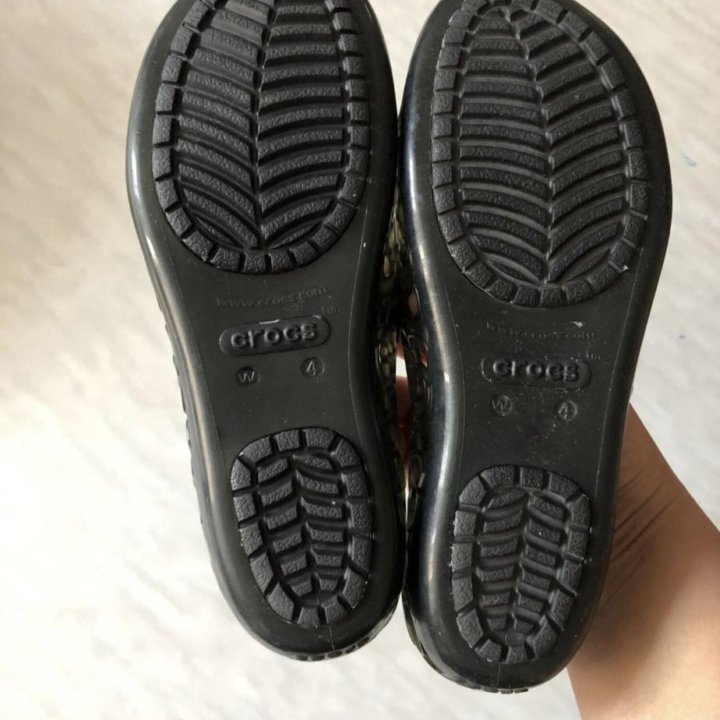 . Crocs w4 балетки новые