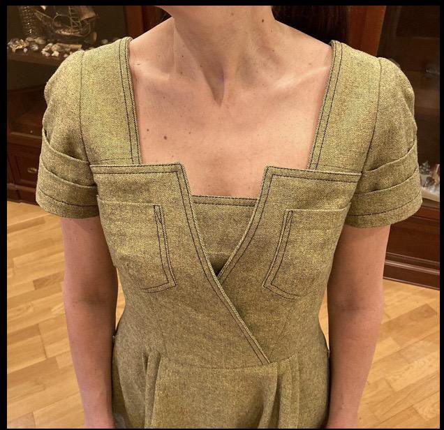 Платье джинсовое