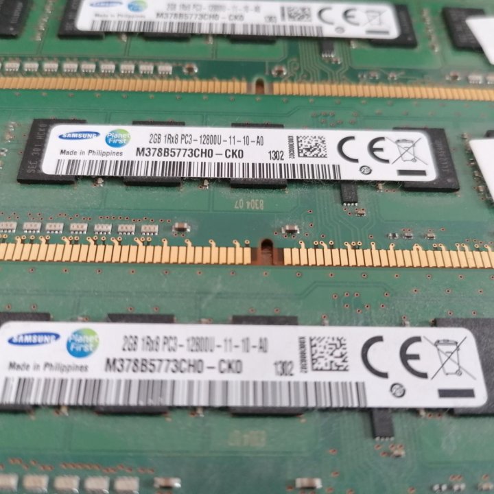 Samsung 8GB (4x2GB), DDR3 PC3-12800 1600 MHz